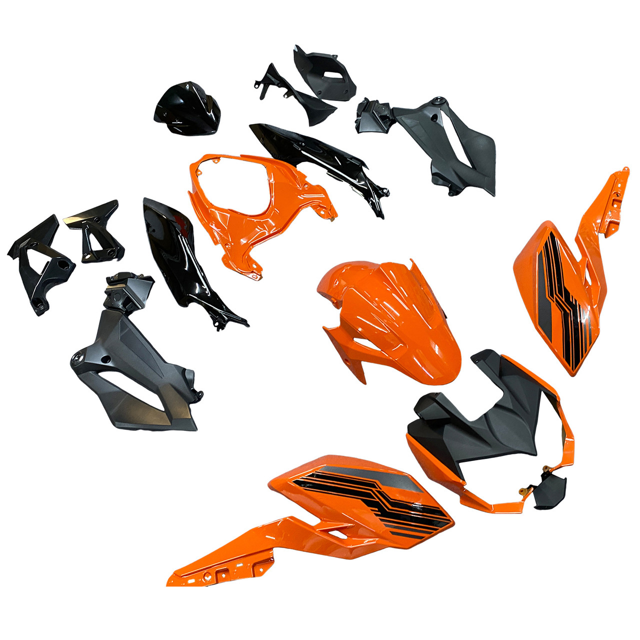 2018-2024 Kawasaki Z400 Amotopart Fairing Kit Generic #107