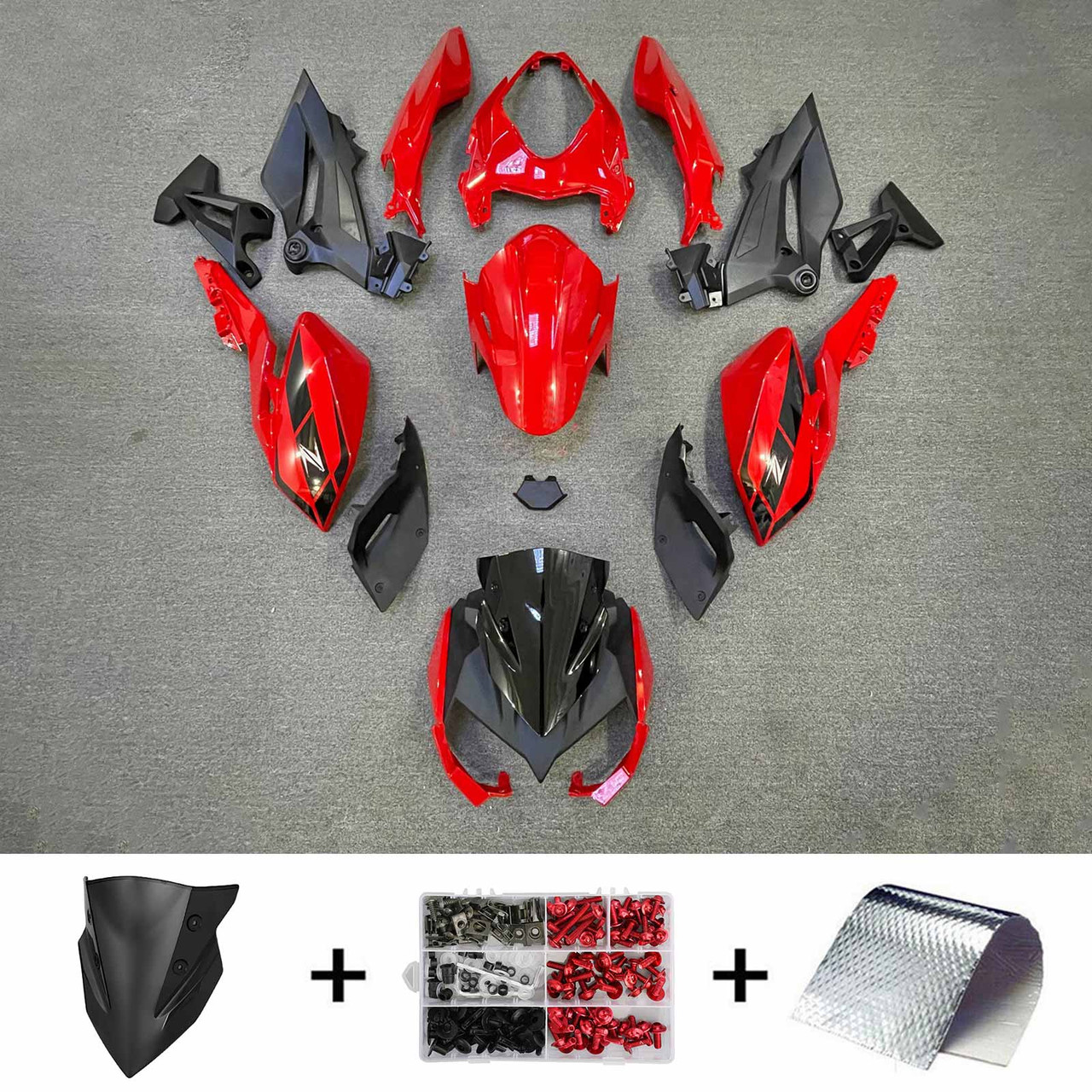 2018-2020 Kawasaki Z400 Amotopart Fairing Kit Generic #109