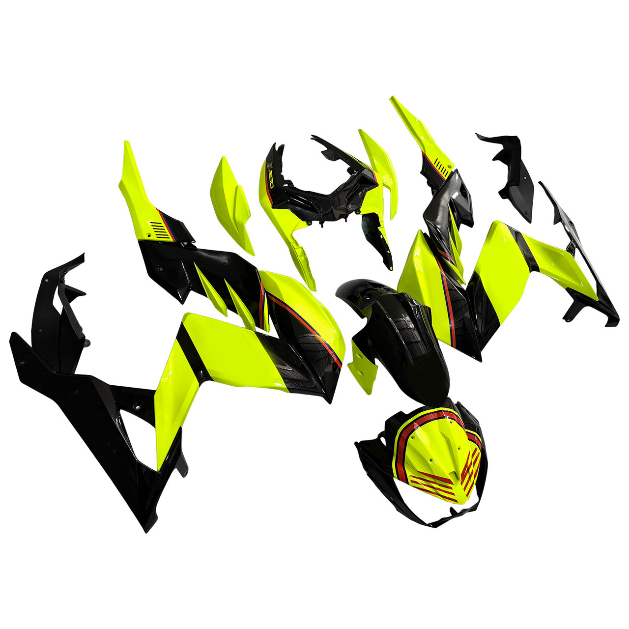 2015-2016 Kawasaki Z250/Z300 Amotopart Fairing Kit Generic #109