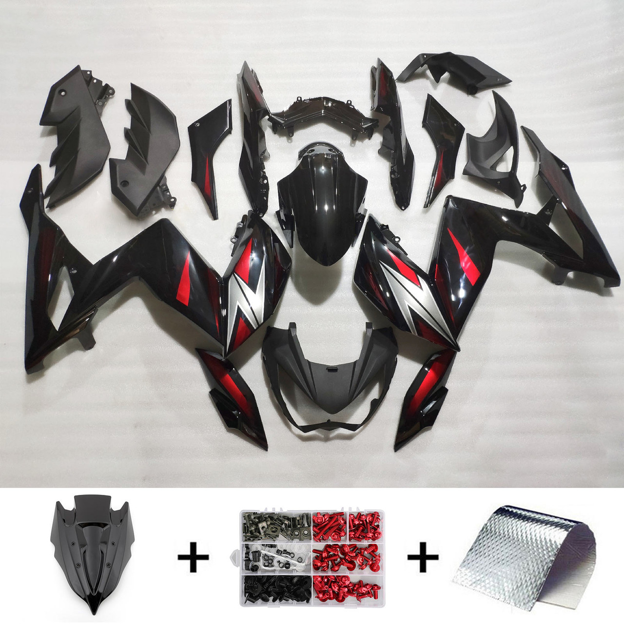 2015-2016 Kawasaki Z250/Z300 Amotopart Fairing Kit Generic #110