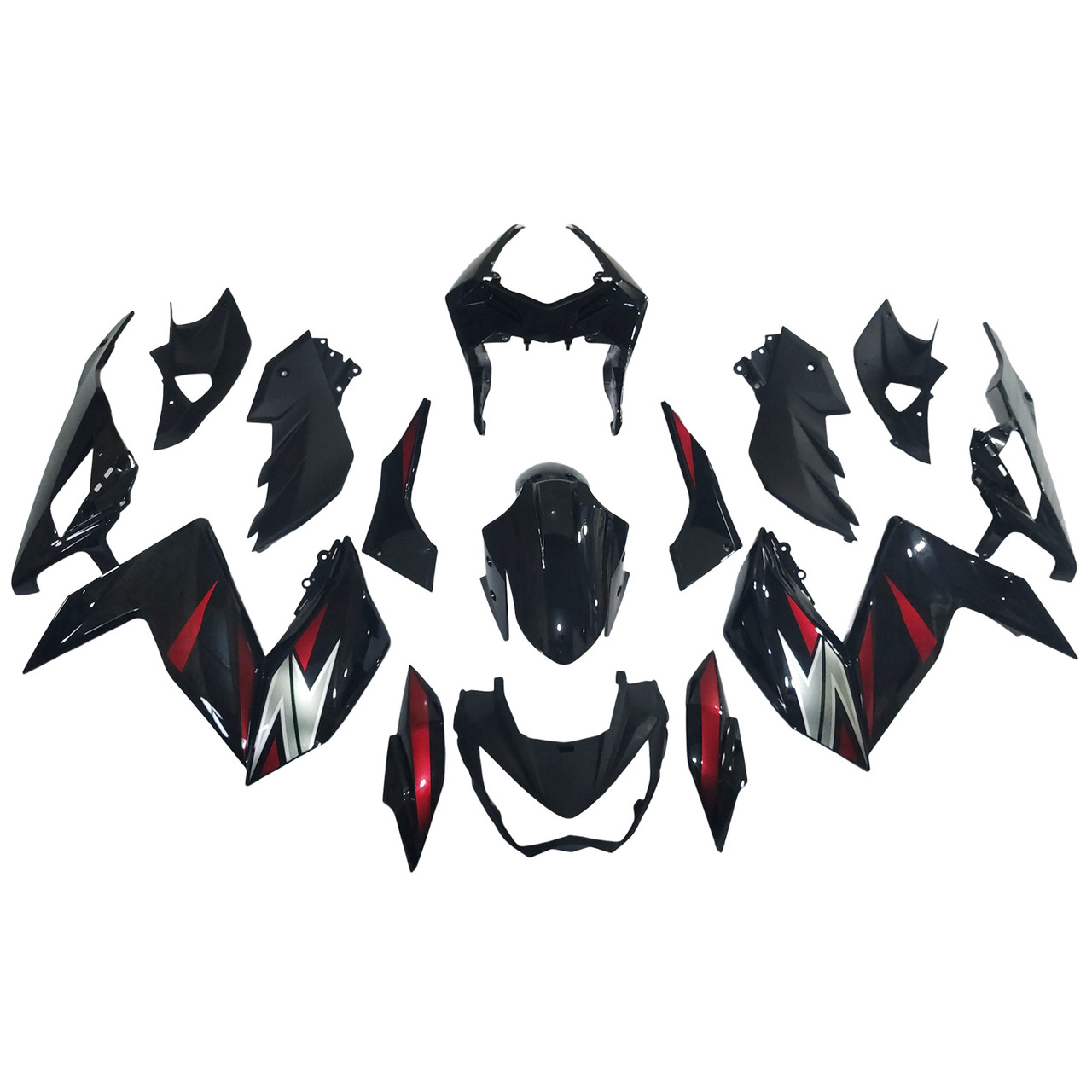 2015-2016 Kawasaki Z250/Z300 Amotopart Fairing Kit Generic #110