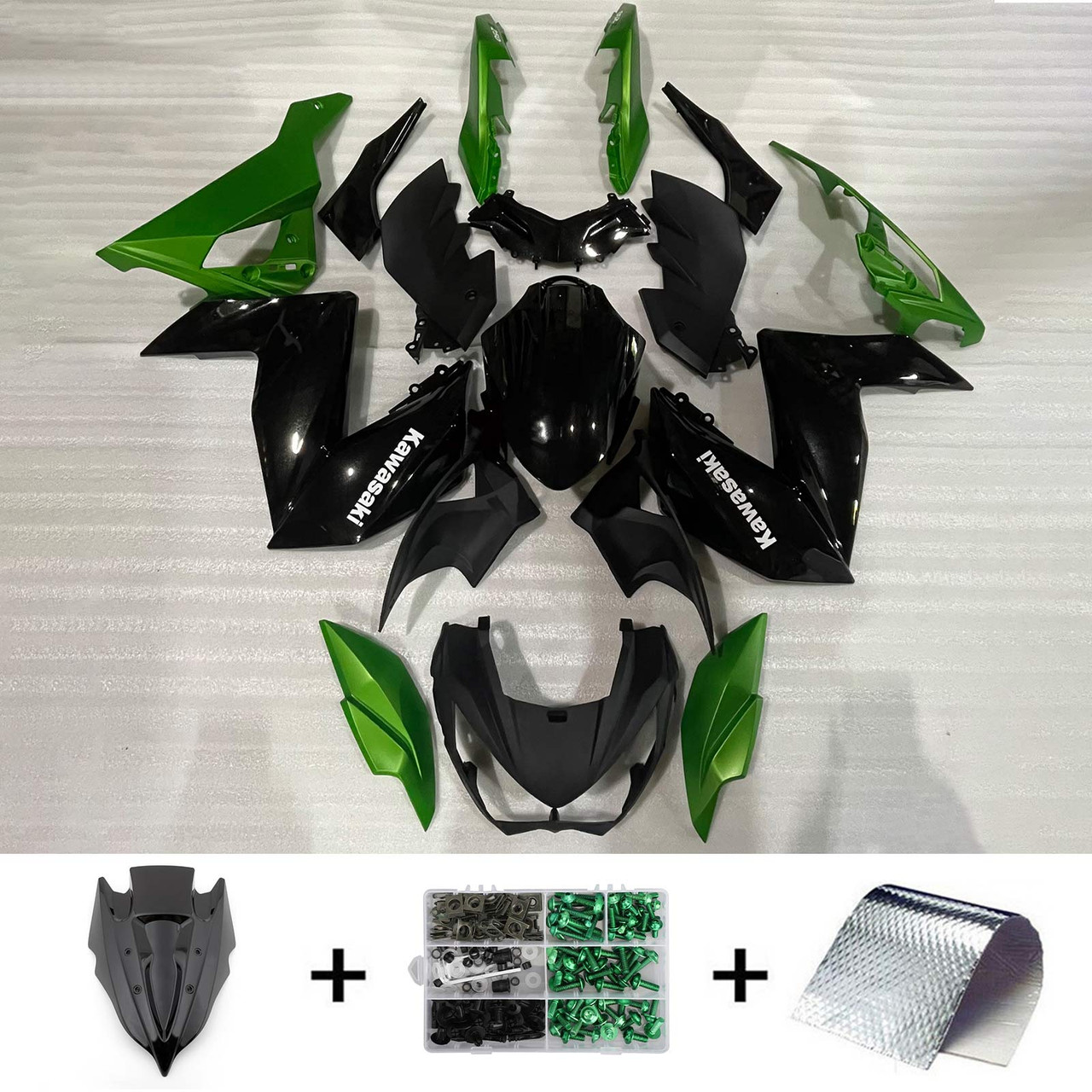 2015-2016 Kawasaki Z250/Z300 Amotopart Fairing Kit Generic #111