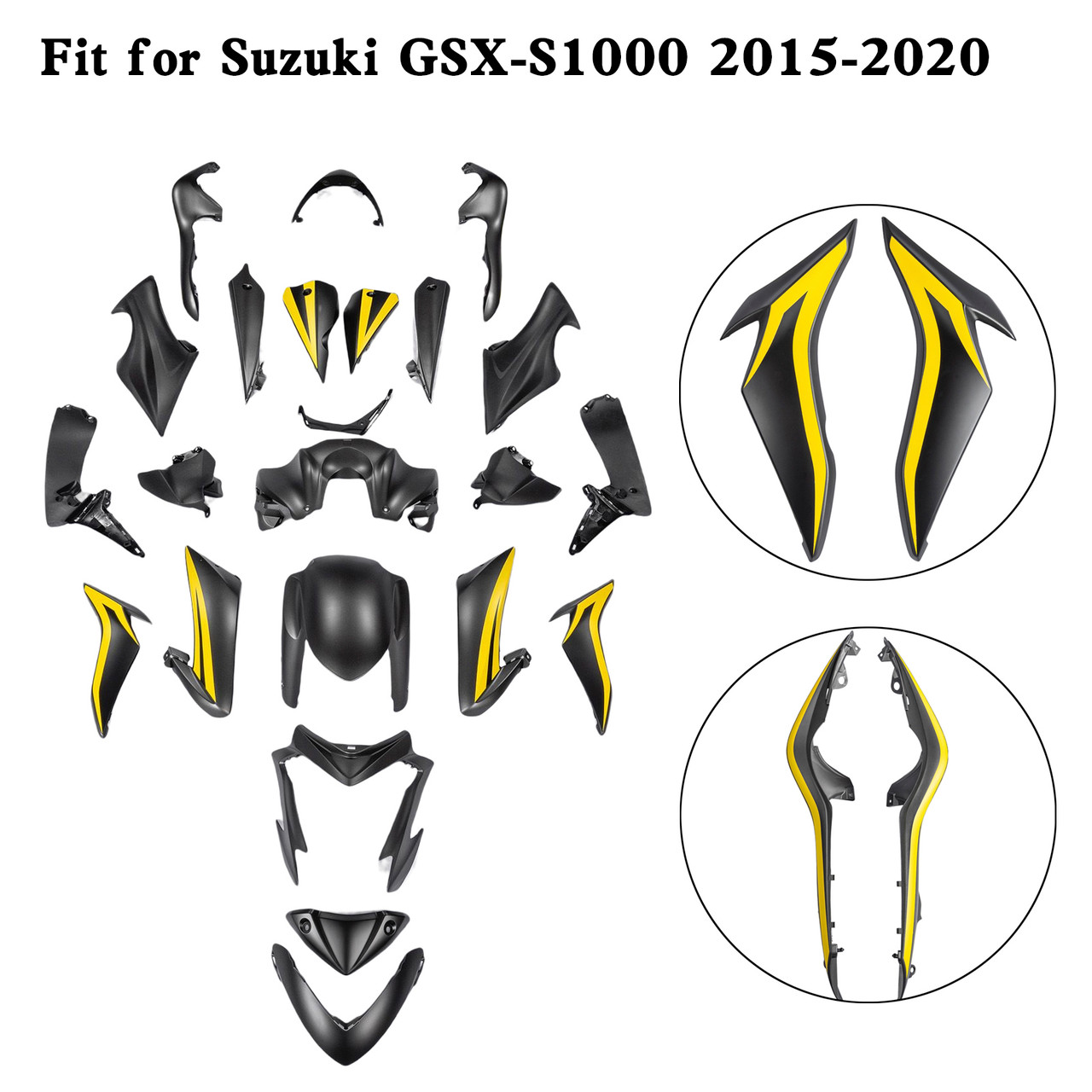 2015-2020 Suzuki GSX-S1000 Amotopart Fairing Kit Generic #28