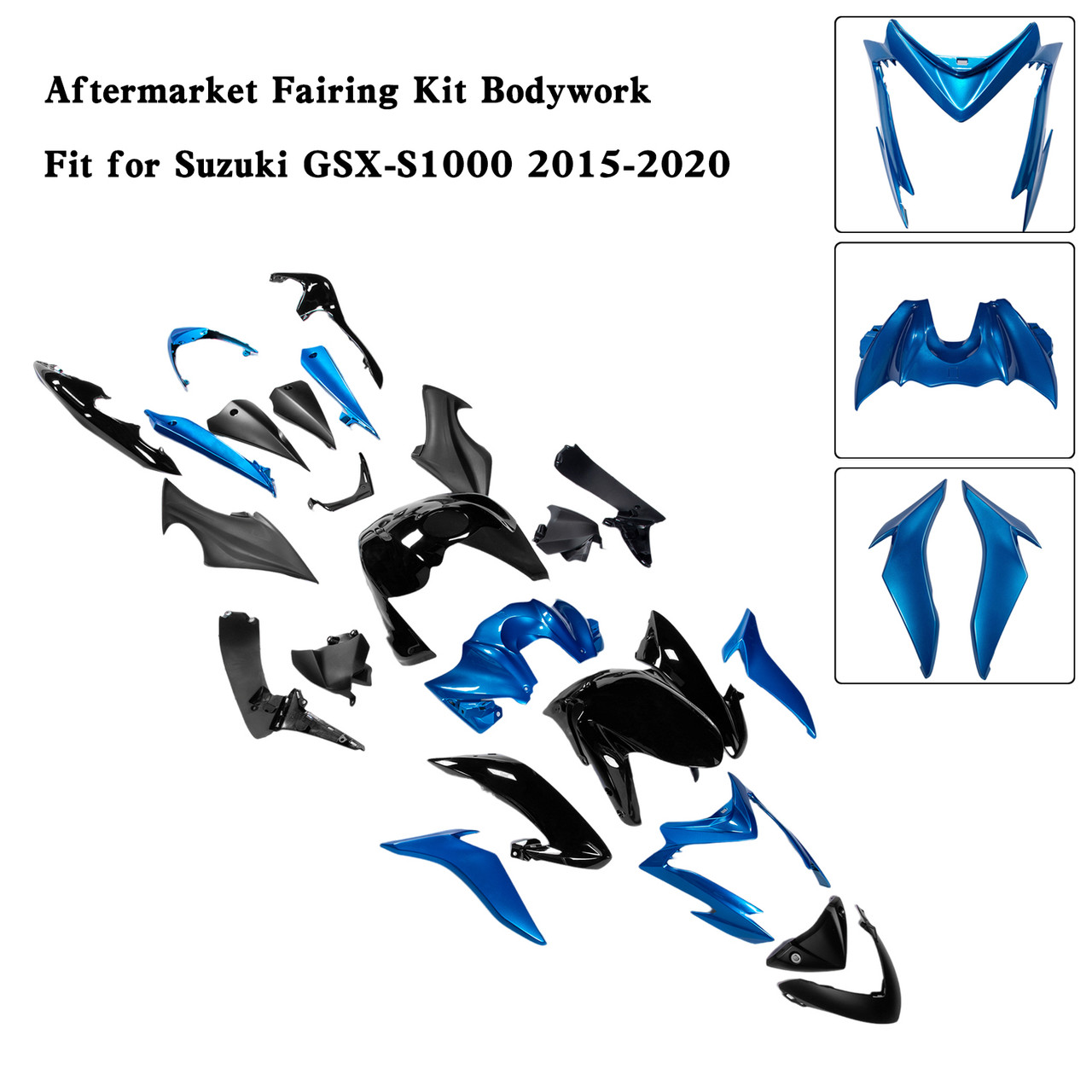 2015-2020 Suzuki GSX-S1000 Amotopart Fairing Kit Generic #36