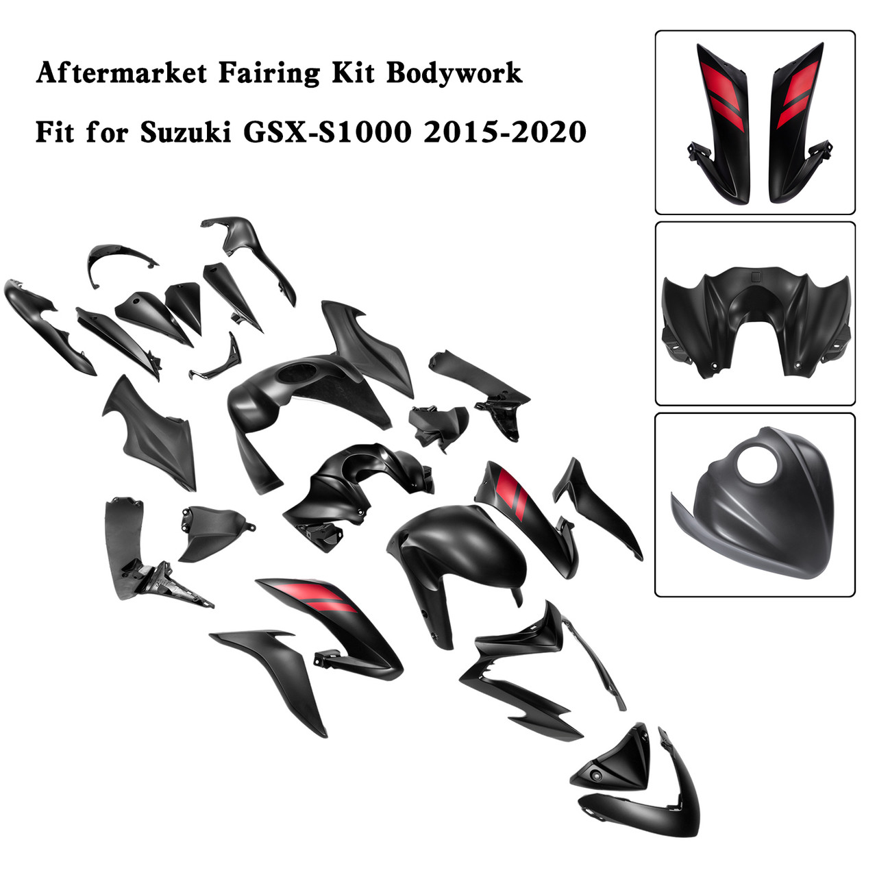 2015-2020 Suzuki GSX-S1000 Amotopart Fairing Kit Generic #38