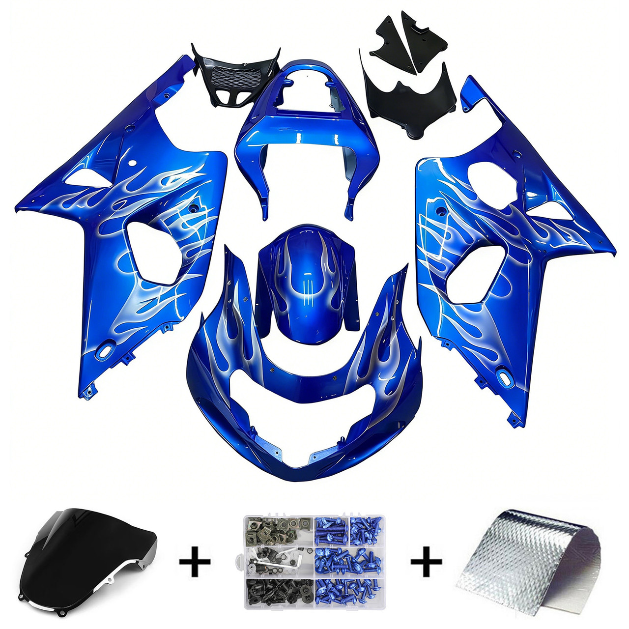 2000-2002 Suzuki GSXR1000 Amotopart Fairing Kit Generic #127