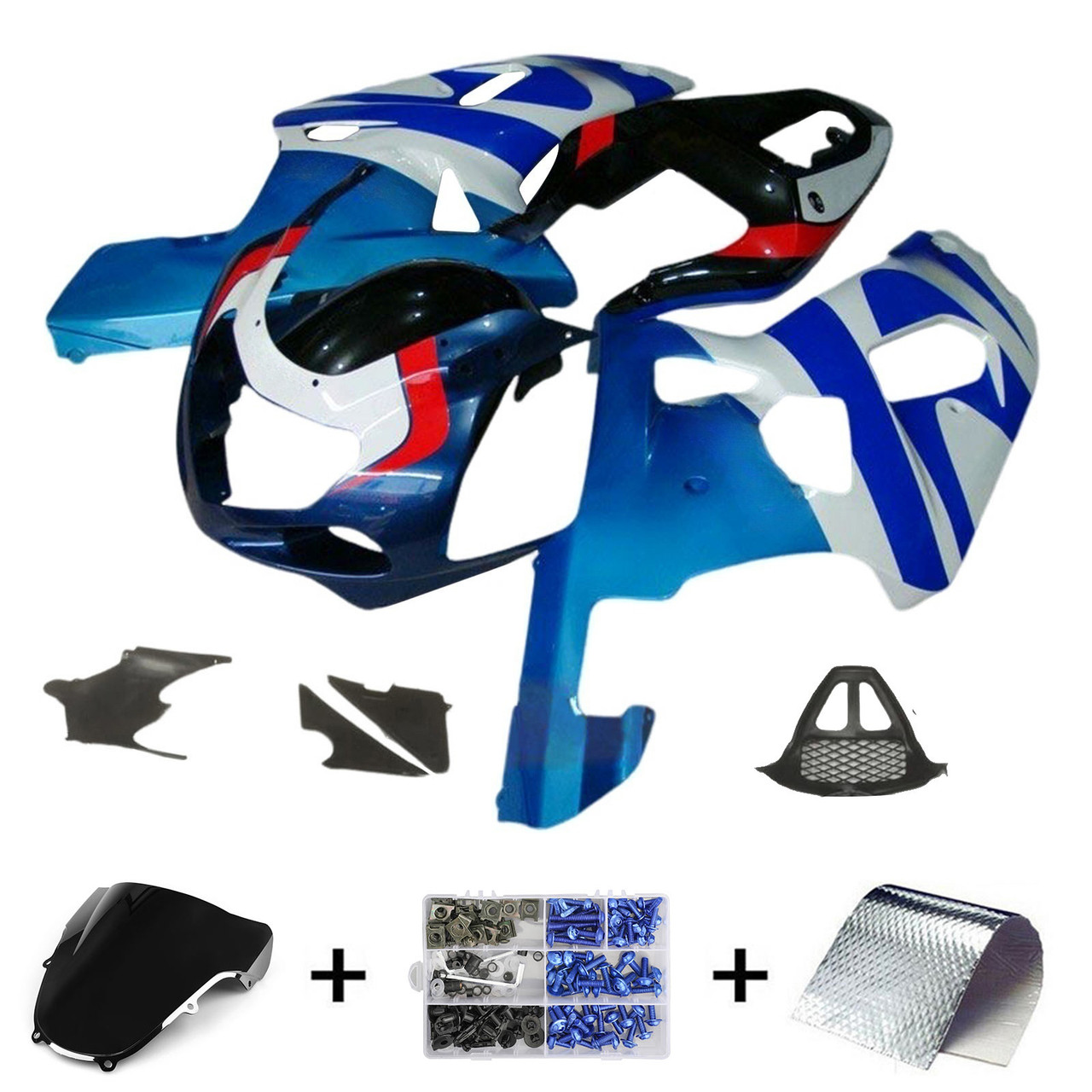 2000-2002 Suzuki GSXR1000 Amotopart Fairing Kit Generic #131