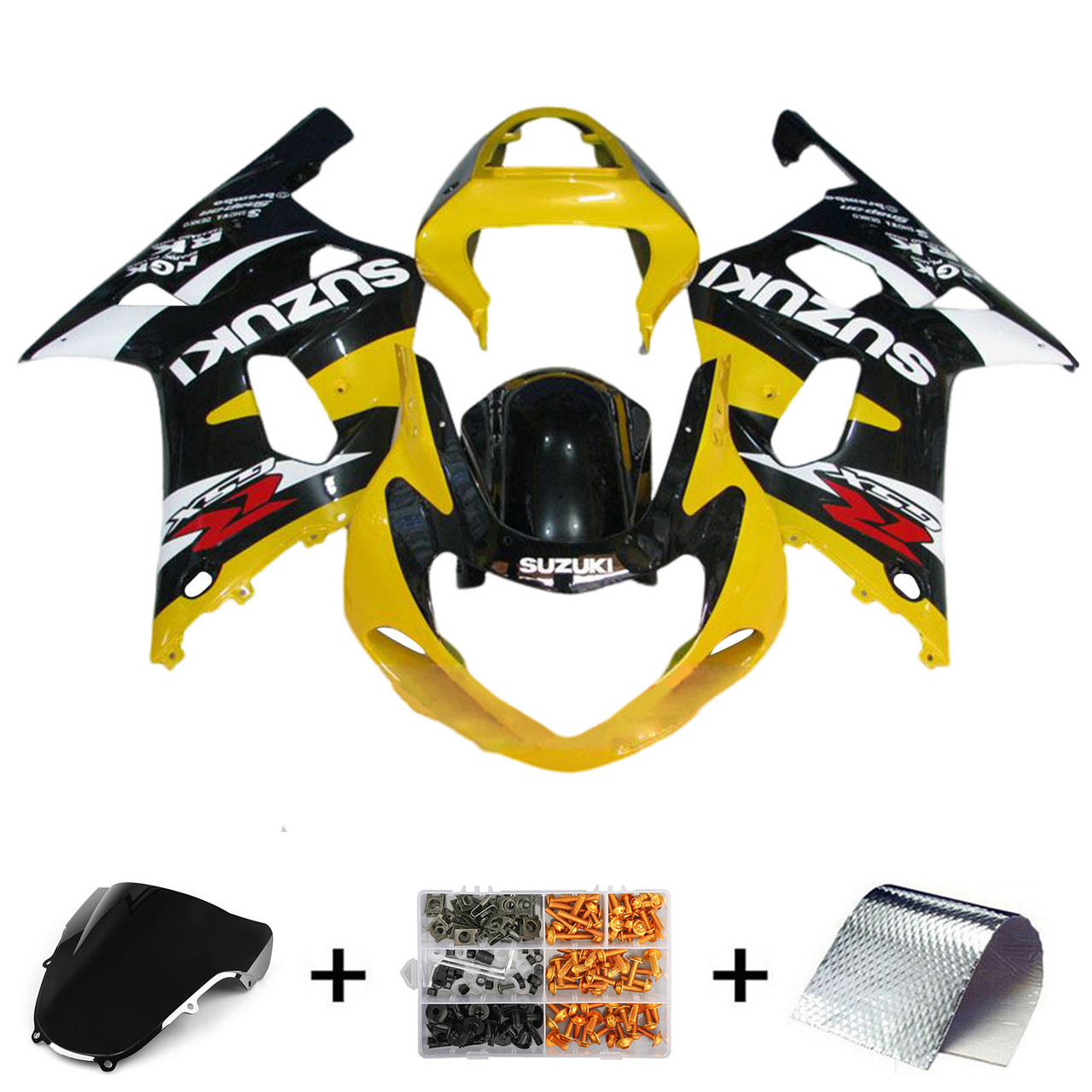 2000-2002 Suzuki GSXR1000 Amotopart Fairing Kit Generic #132