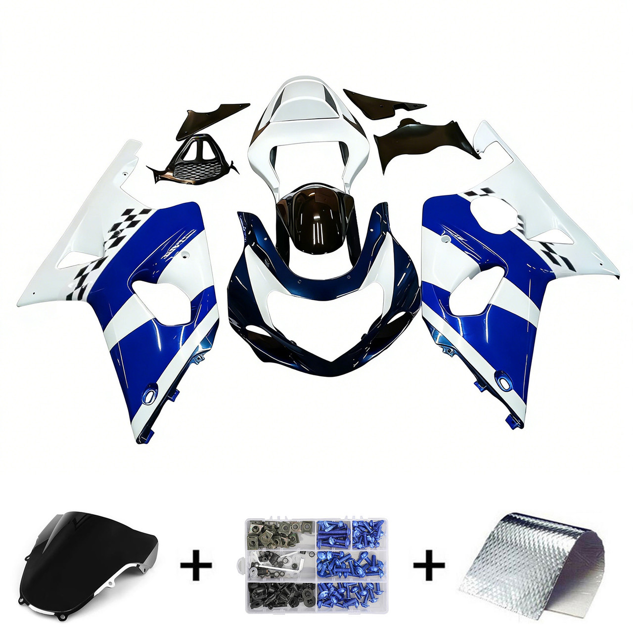 2000-2002 Suzuki GSXR1000 Amotopart Fairing Kit Generic #137