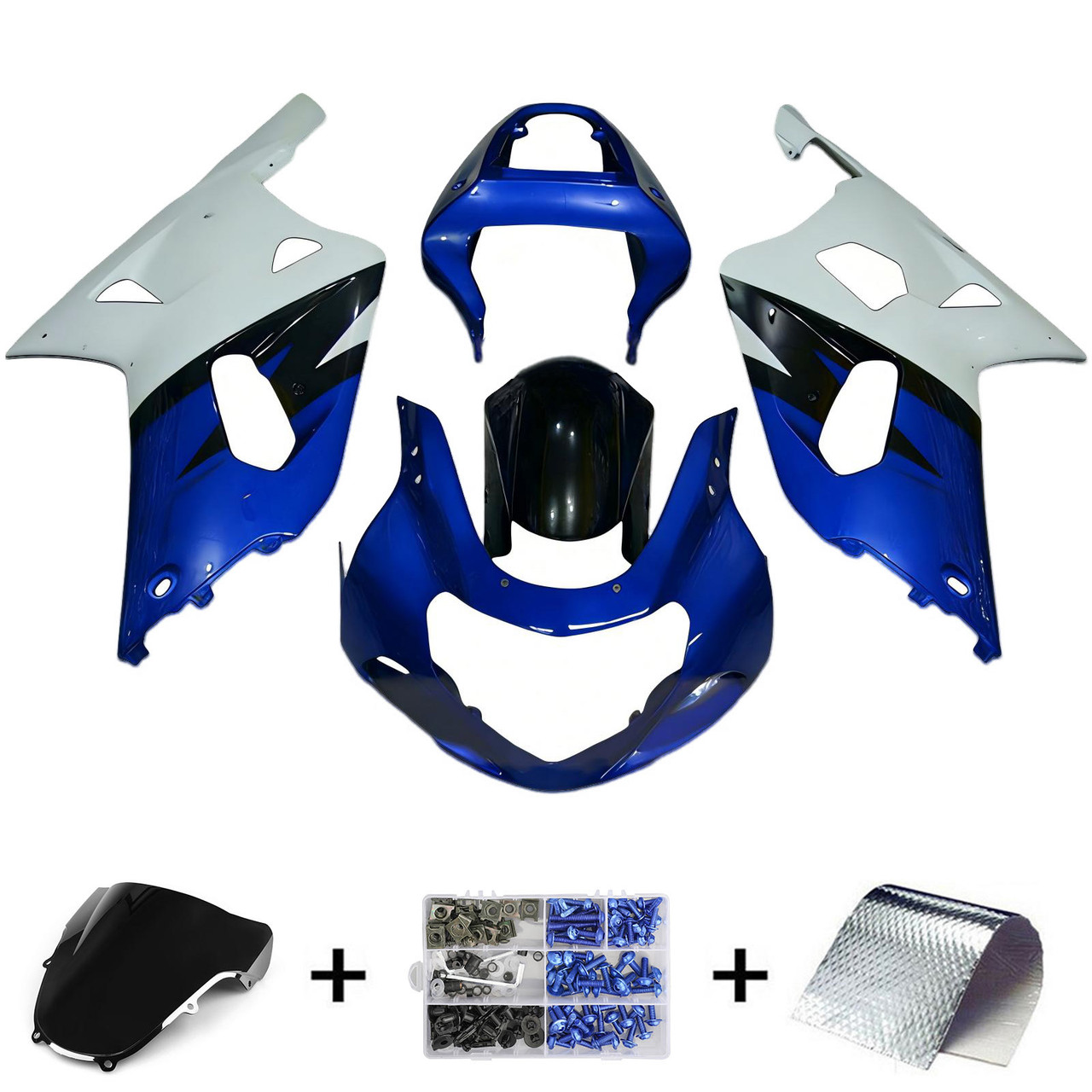 2000-2002 Suzuki GSXR1000 Amotopart Fairing Kit Generic #138