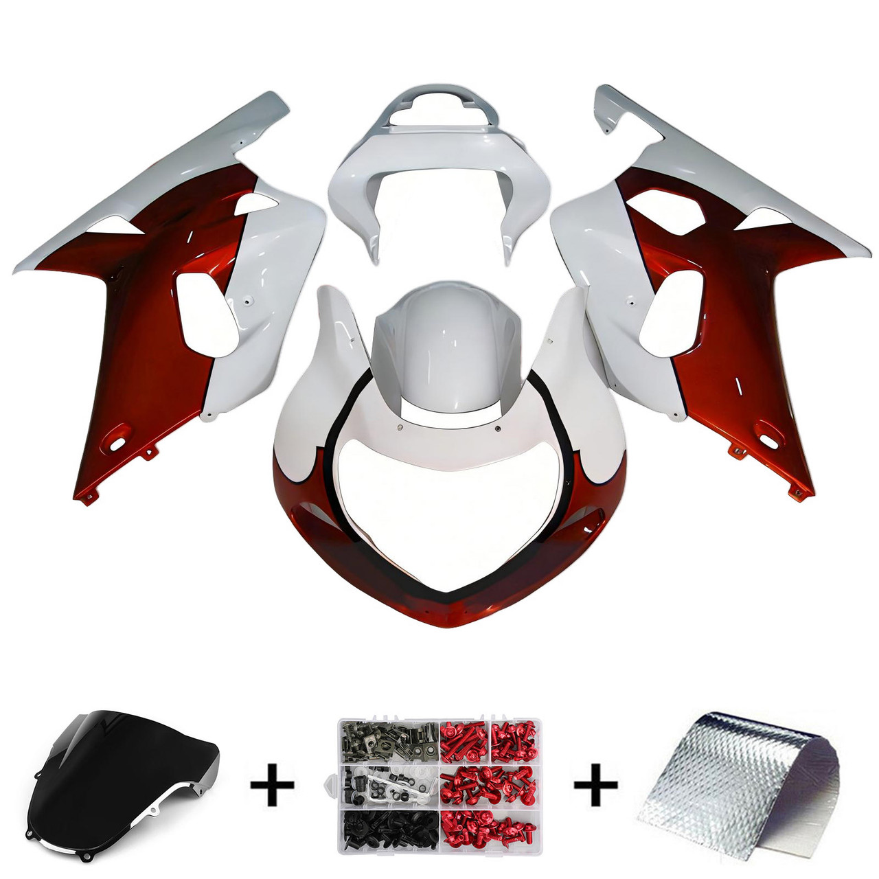 2000-2002 Suzuki GSXR1000 Amotopart Fairing Kit Generic #140