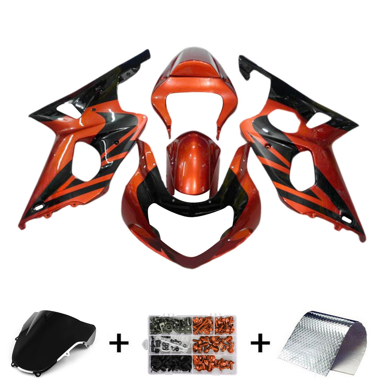 2000-2002 Suzuki GSXR1000 Amotopart Fairing Kit Generic #157