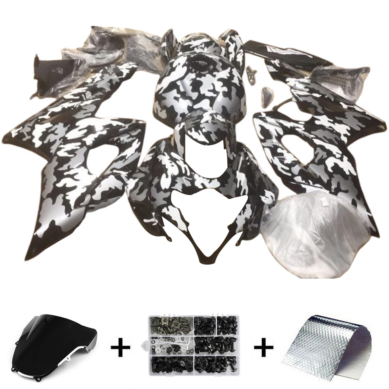 2000-2002 Suzuki GSXR1000 Amotopart Fairing Kit Generic #161