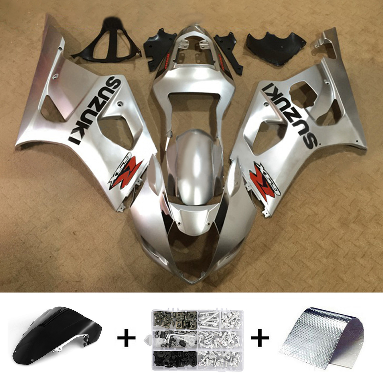 2003-2004 Suzuki GSXR1000 Amotopart Fairing Kit Generic #125