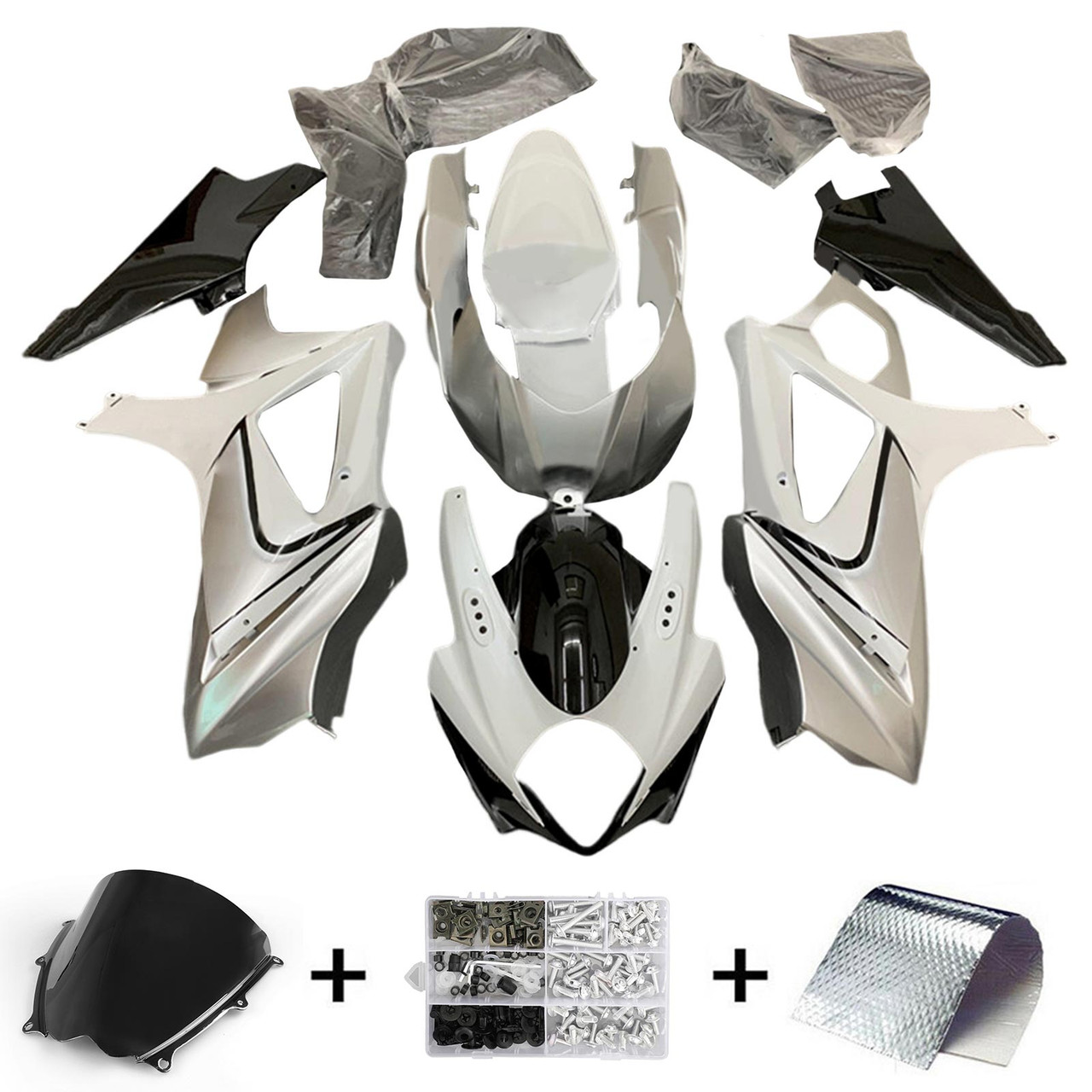 2007-2008 Suzuki GSXR1000 Amotopart Fairing Kit Generic #136