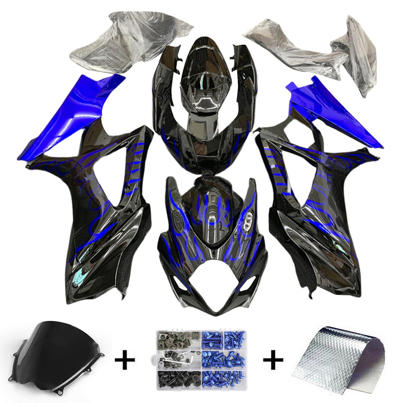 2007-2008 Suzuki GSXR1000 Amotopart Fairing Kit Generic #141