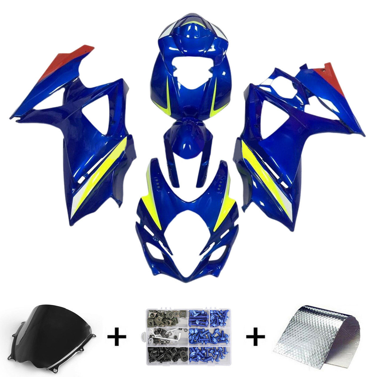 2007-2008 Suzuki GSXR1000 Amotopart Fairing Kit Generic #144