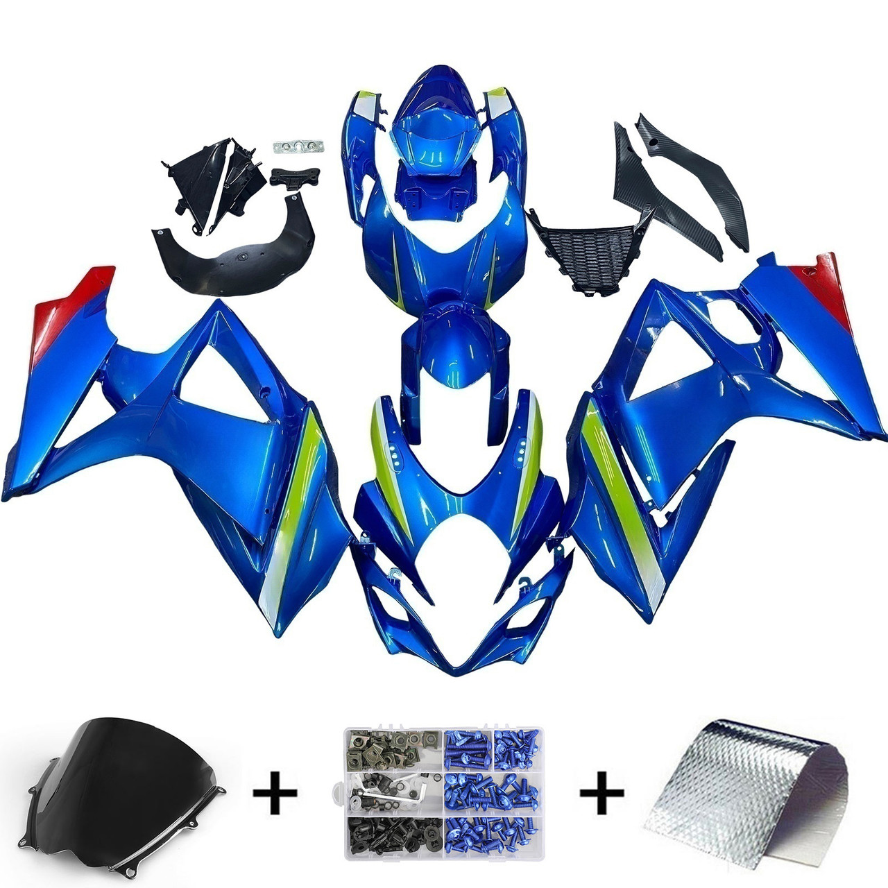 2007-2008 Suzuki GSXR1000 Amotopart Fairing Kit Generic #149