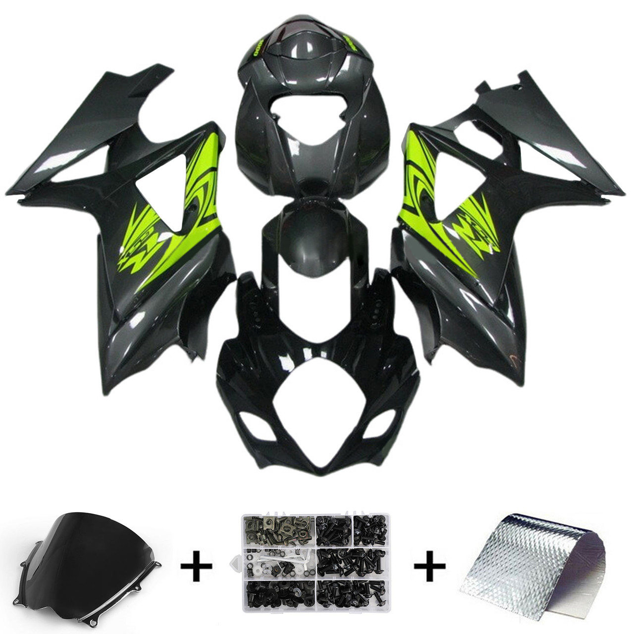 2007-2008 Suzuki GSXR1000 Amotopart Fairing Kit Generic #154