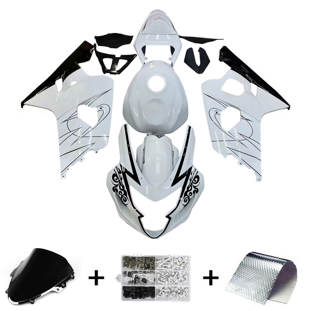2004-2005 Suzuki GSXR 600/750 Amotopart Fairing Kit Generic #32