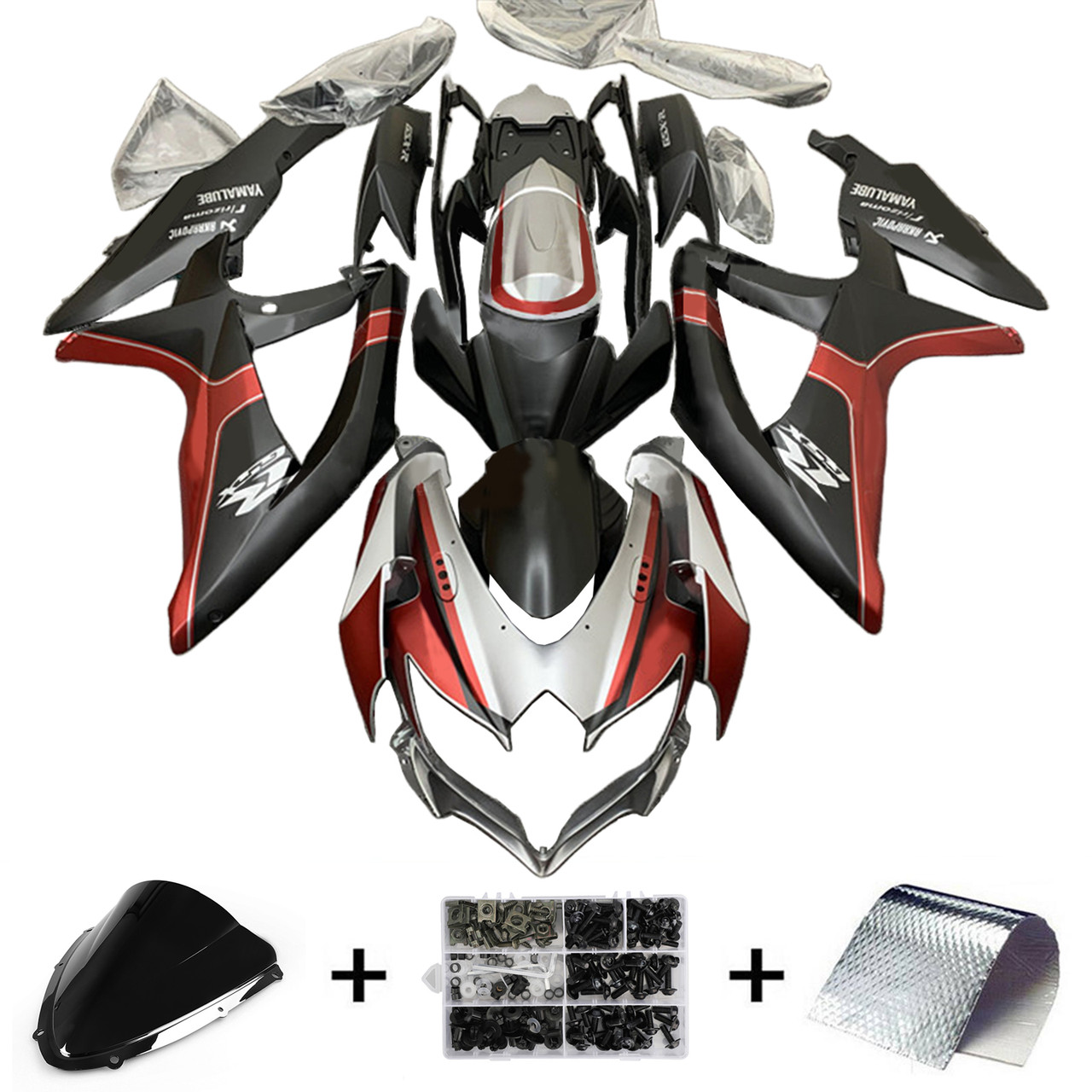 2008-2009 Suzuki GSXR 600/750 Amotopart Fairing Kit Generic #158