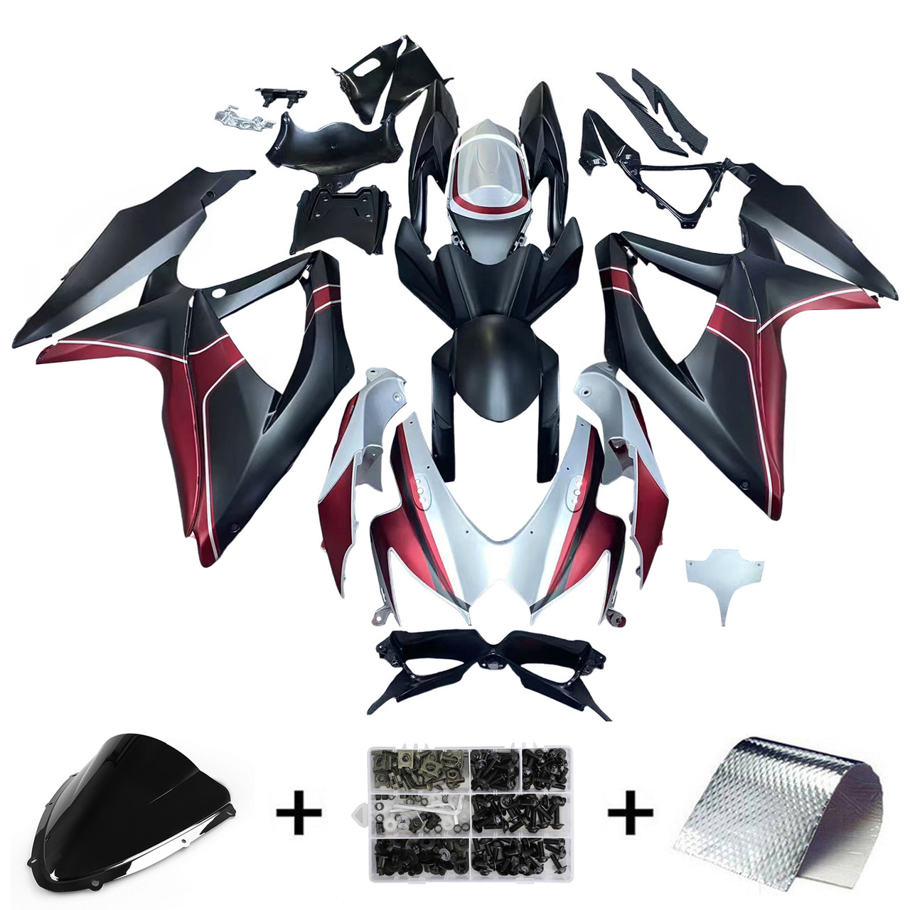 2008-2009 Suzuki GSXR 600/750 Amotopart Fairing Kit Generic #158