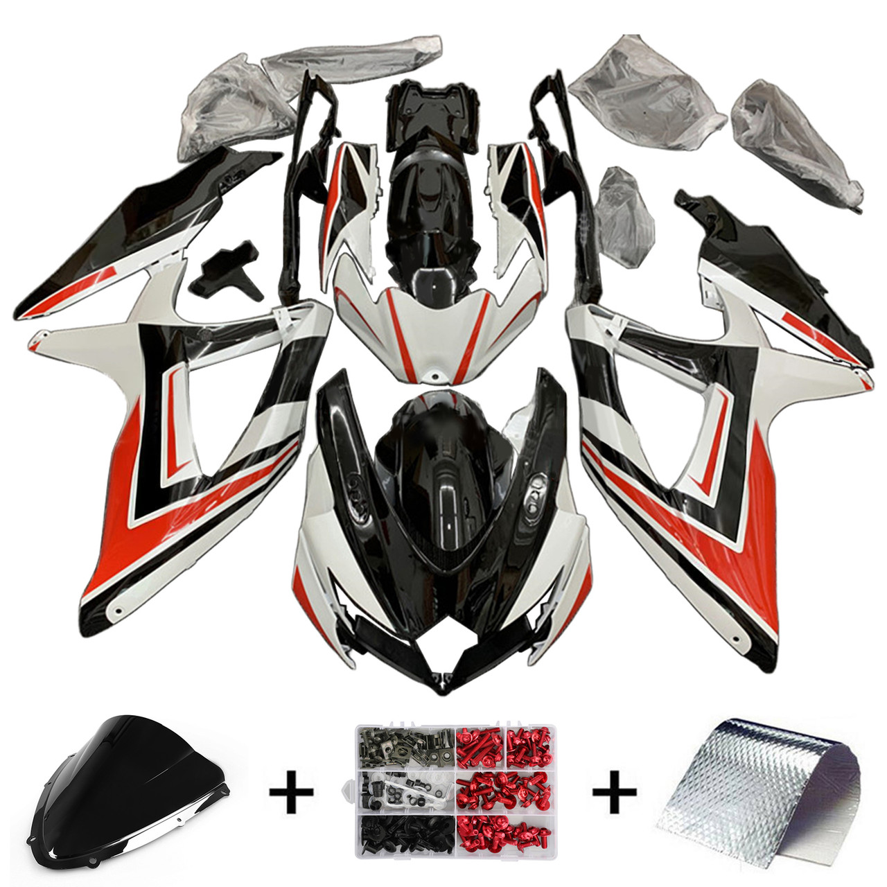 2008-2009 Suzuki GSXR 600/750 Amotopart Fairing Kit Generic #167