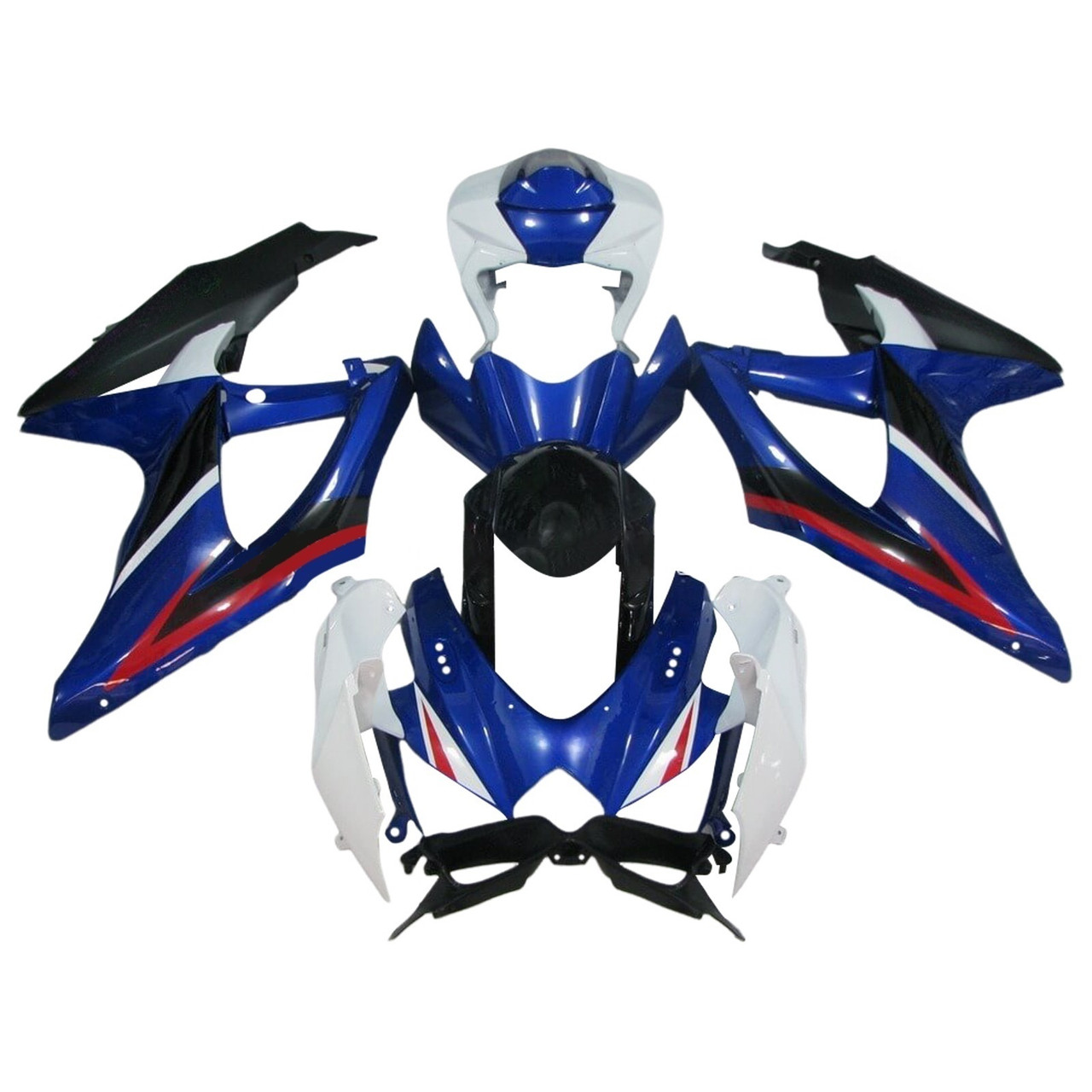 2008-2009 Suzuki GSXR 600/750 Amotopart Fairing Kit Generic #178