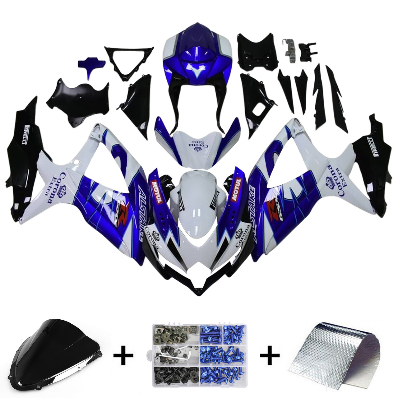 2008-2009 Suzuki GSXR 600/750 Amotopart Fairing Kit Generic #183