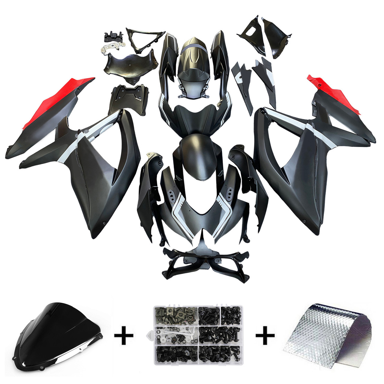 2008-2009 Suzuki GSXR 600/750 Amotopart Fairing Kit Generic #186