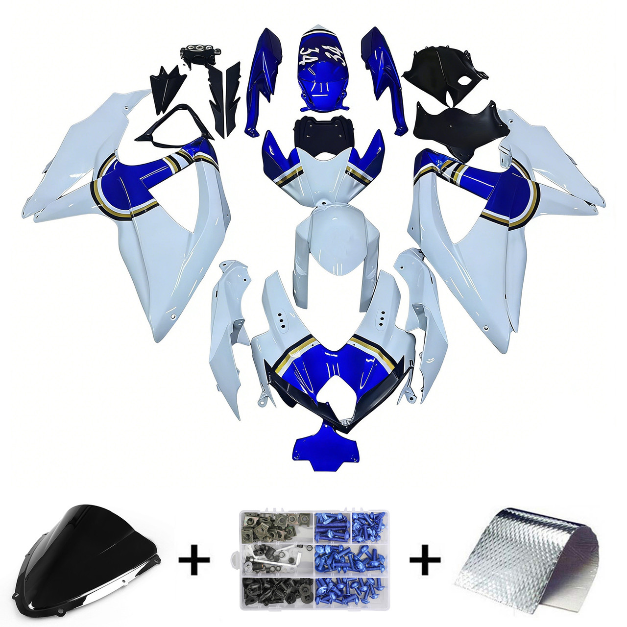 2008-2009 Suzuki GSXR 600/750 Amotopart Fairing Kit Generic #198