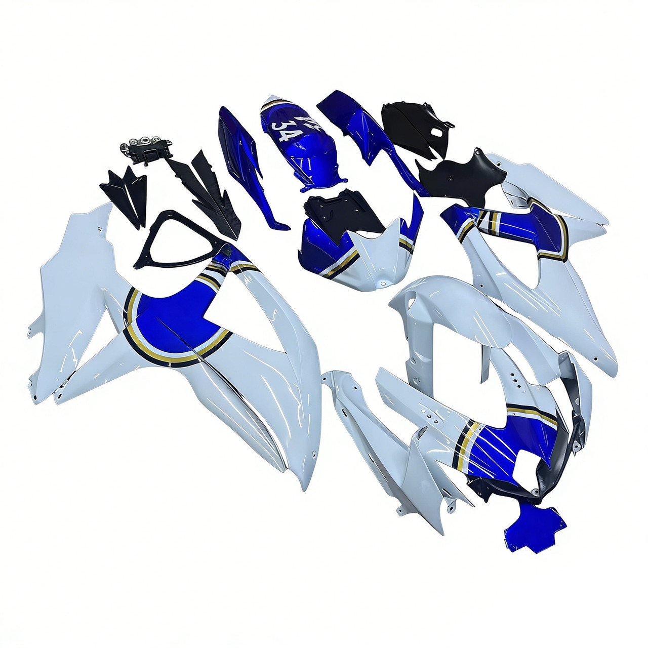 2008-2009 Suzuki GSXR 600/750 Amotopart Fairing Kit Generic #198
