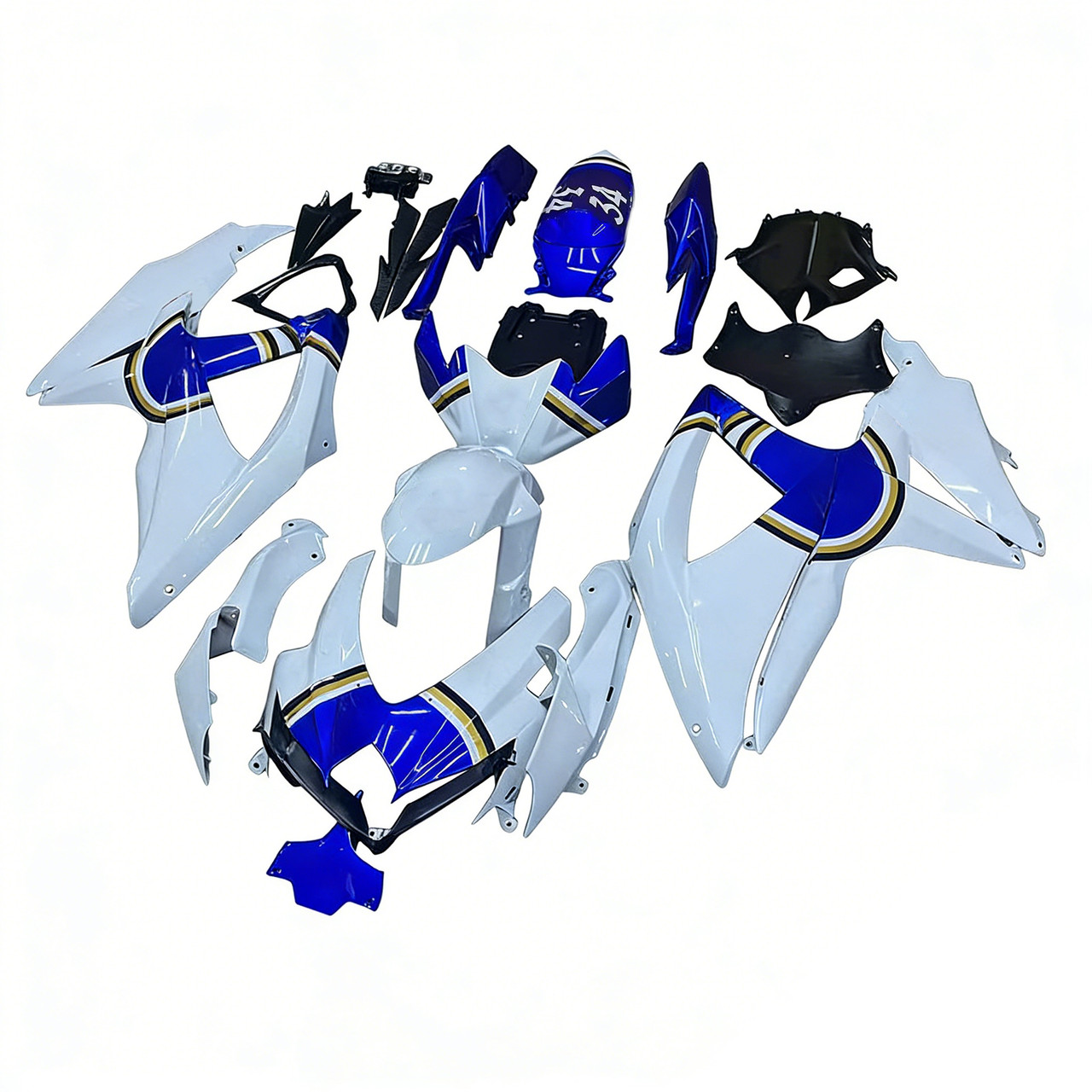 2008-2009 Suzuki GSXR 600/750 Amotopart Fairing Kit Generic #198