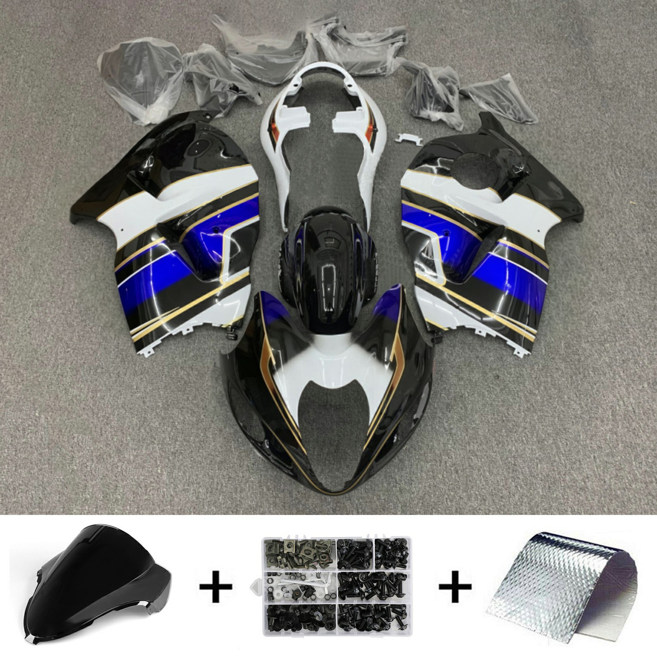 1999-2007 Suzuki Hayabusa GSX1300R Amotopart Fairing Kit Generic #131