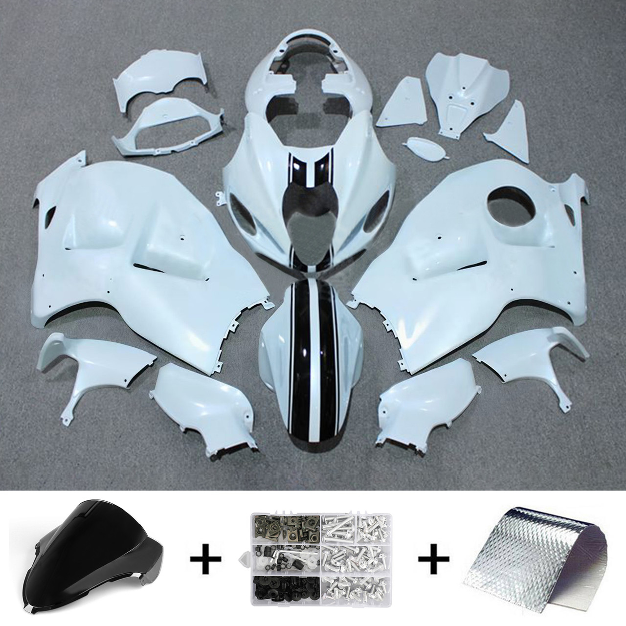 1999-2007 Suzuki Hayabusa GSX1300R Amotopart Fairing Kit Generic #132