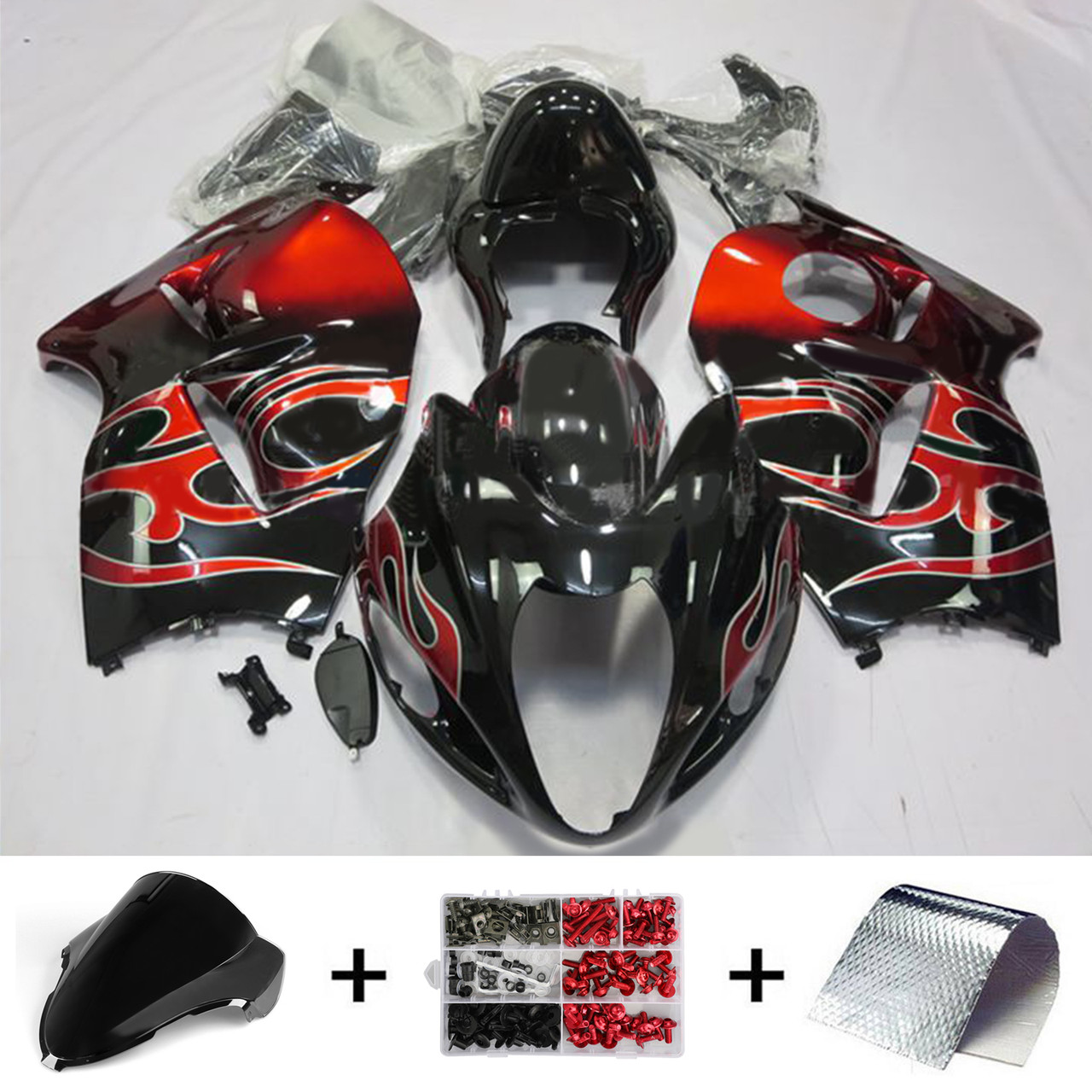 1999-2007 Suzuki Hayabusa GSX1300R Amotopart Fairing Kit Generic #140