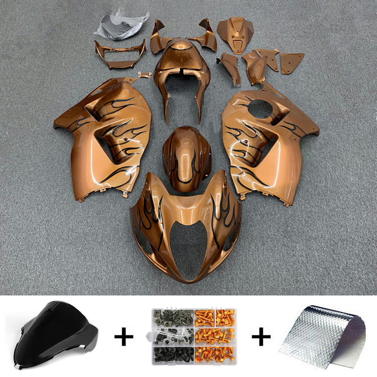 1999-2007 Suzuki Hayabusa GSX1300R Amotopart Fairing Kit Generic #144