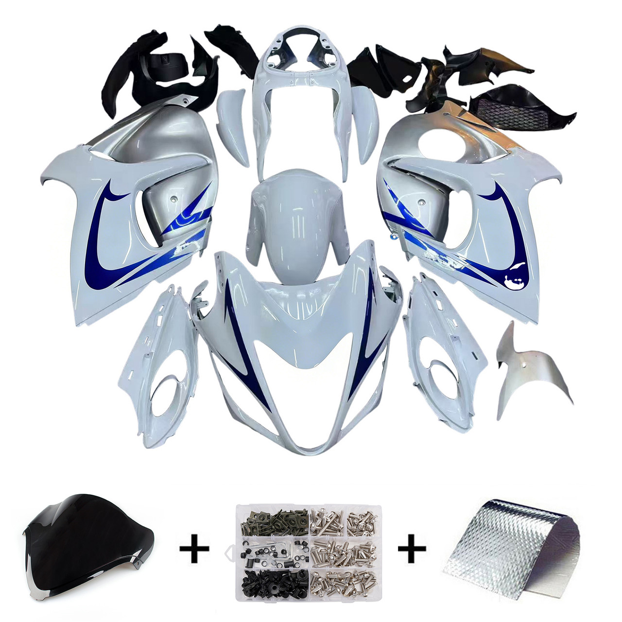 2008-2020 Suzuki Hayabusa GSX1300R Amotopart Fairing Kit Generic #2