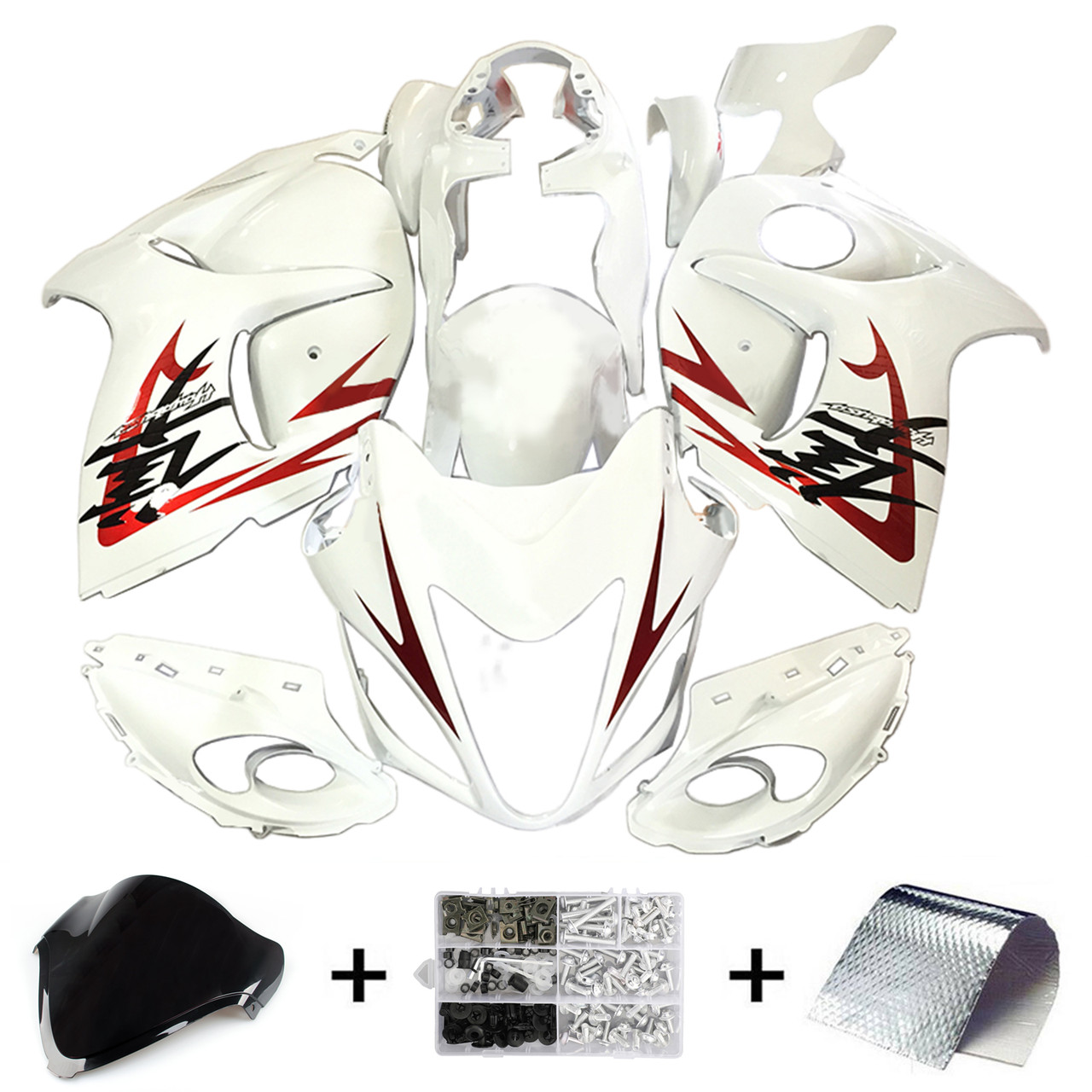 2008-2020 Suzuki Hayabusa GSX1300R Amotopart Fairing Kit Generic #10