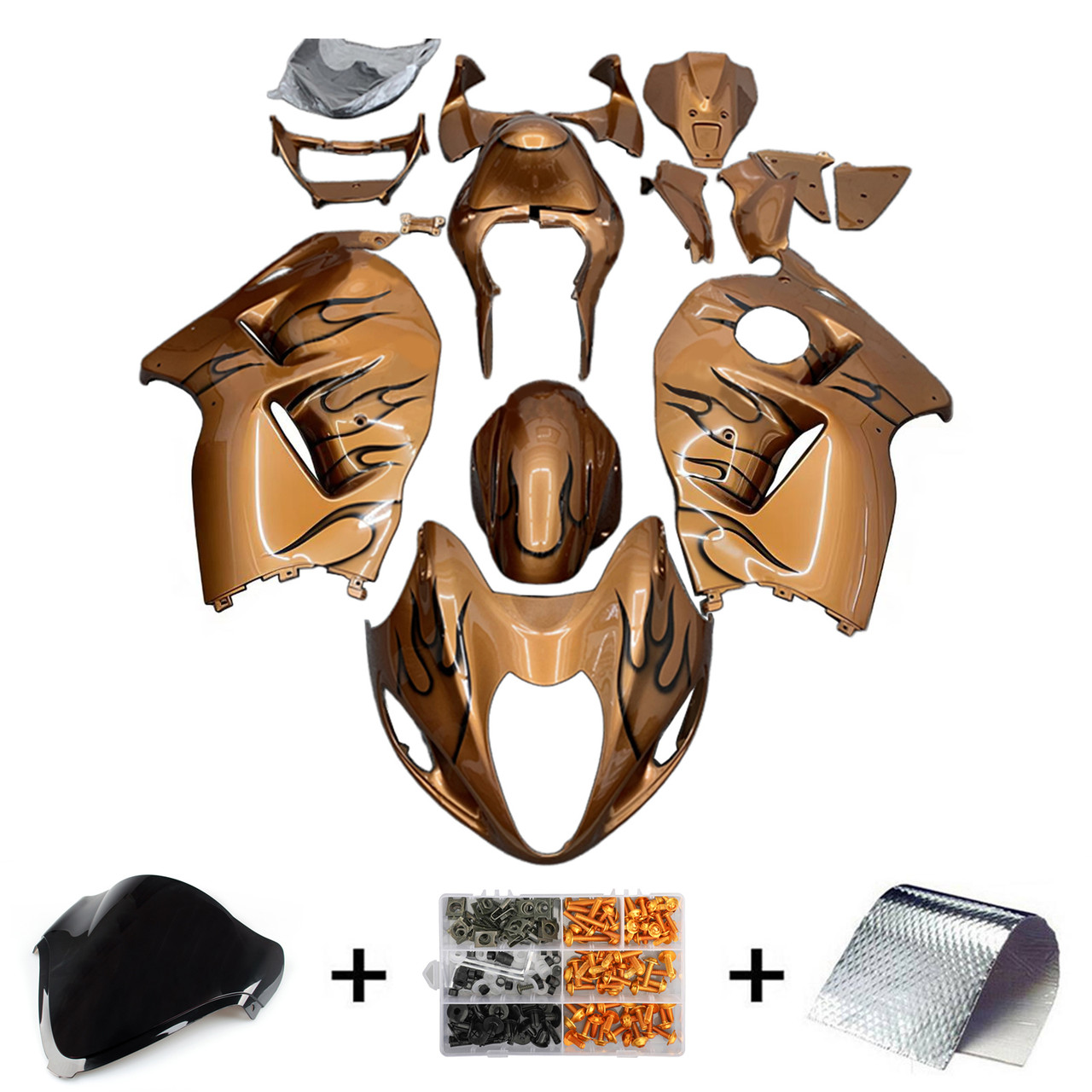 2008-2020 Suzuki Hayabusa GSX1300R Amotopart Fairing Kit Generic #12