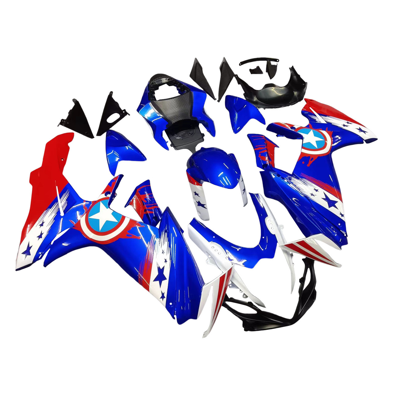 2011-2023 Suzuki GSXR 600/750 K11 Amotopart Fairing Kit Generic #143