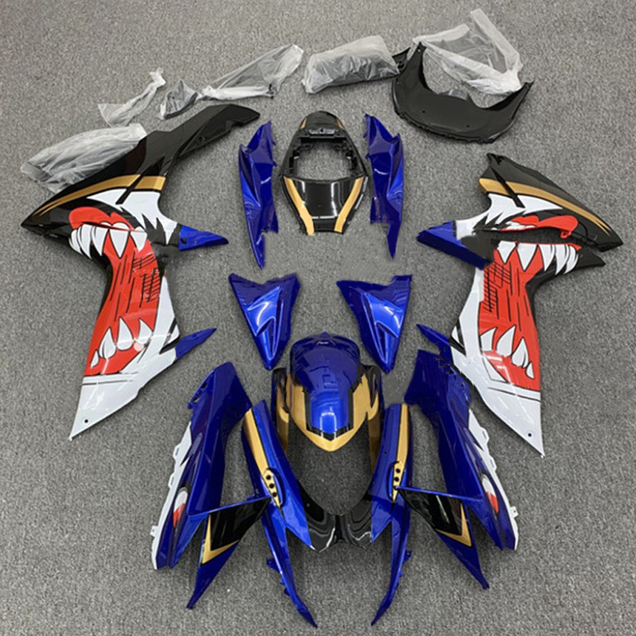 2011-2023 Suzuki GSXR 600/750 K11 Amotopart Fairing Kit Generic #147