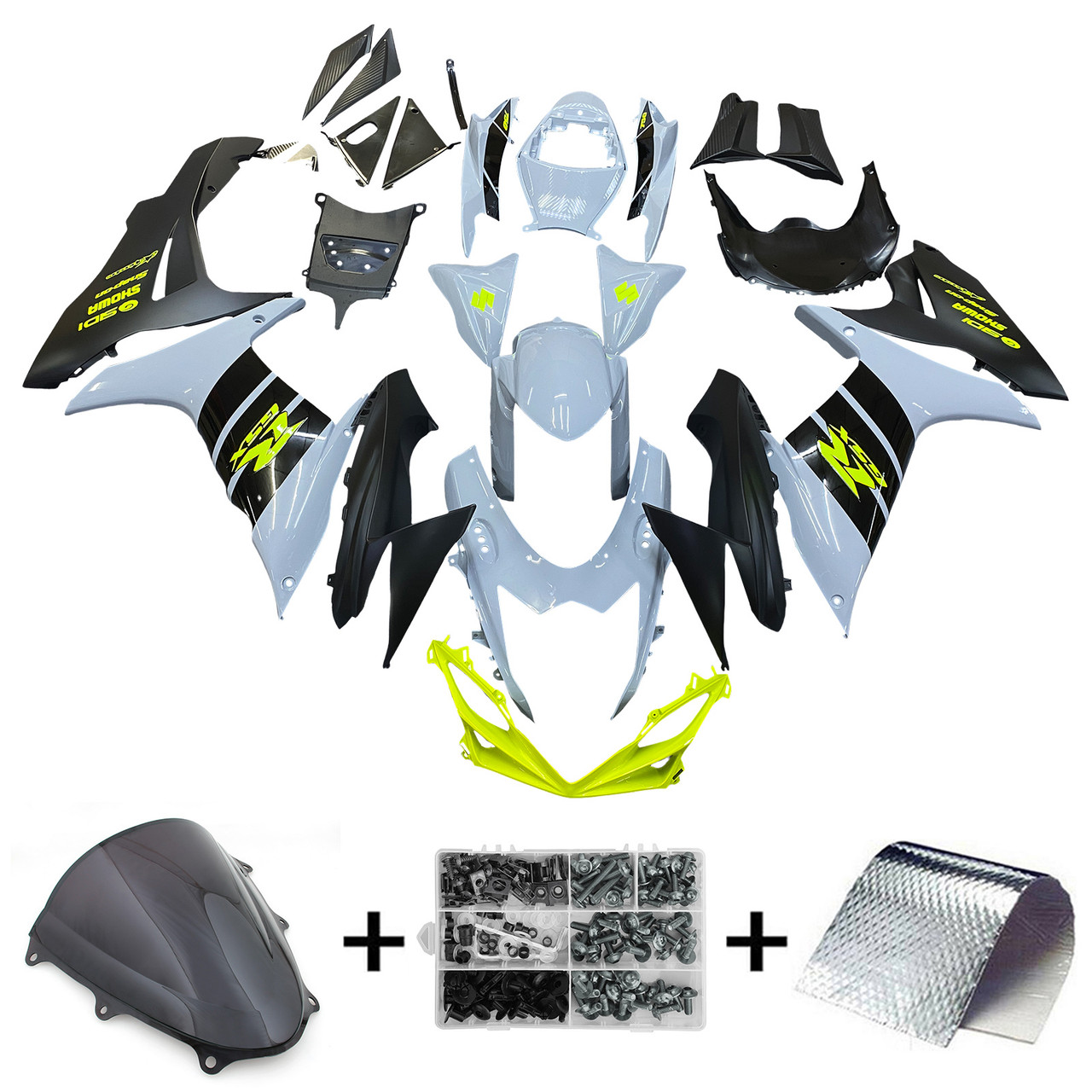 2011-2023 Suzuki GSXR 600/750 K11 Amotopart Fairing Kit Generic #157