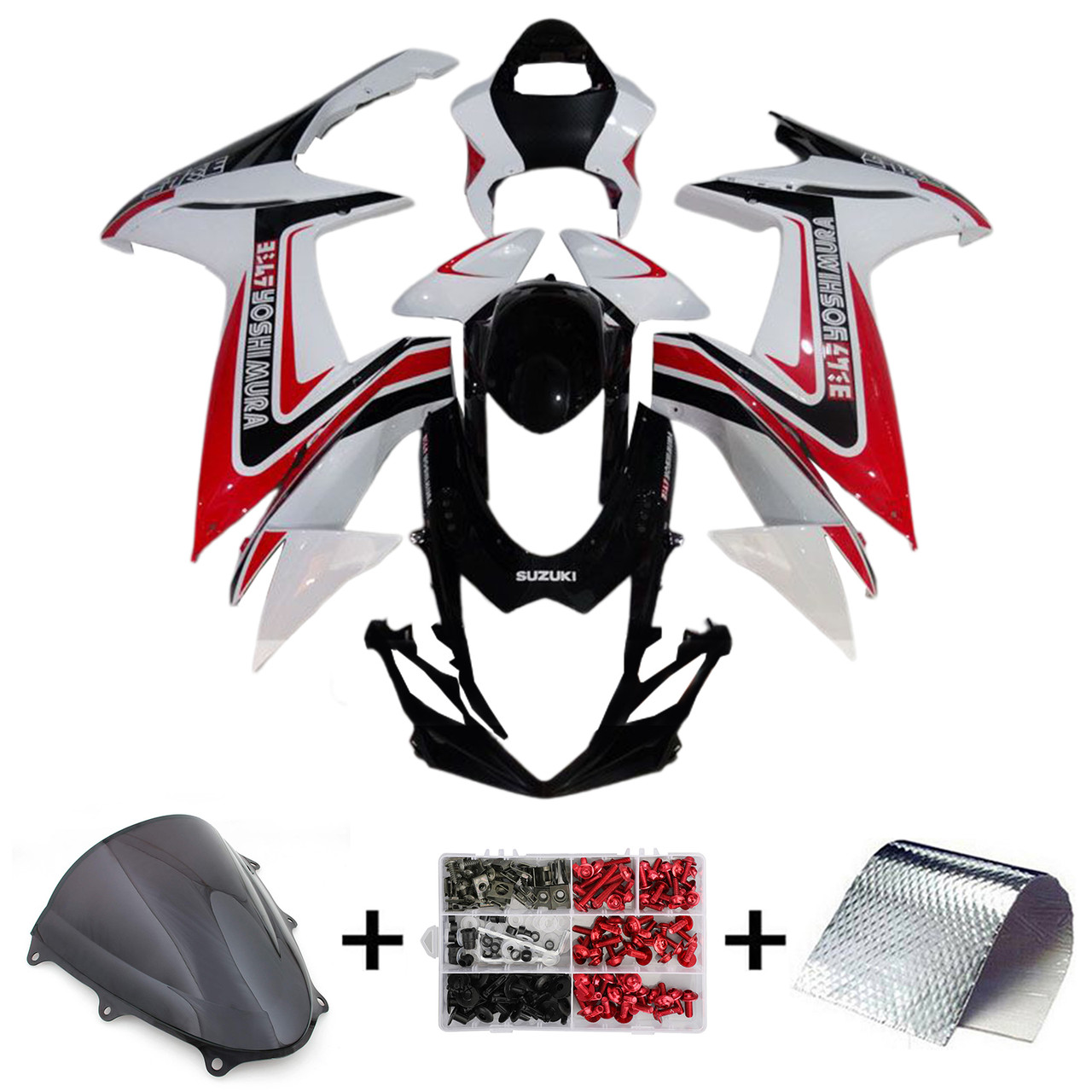 2011-2023 Suzuki GSXR 600/750 K11 Amotopart Fairing Kit Generic #178