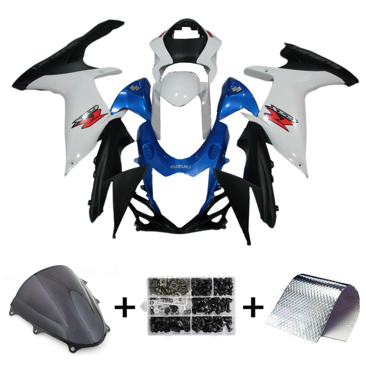 2011-2023 Suzuki GSXR 600/750 K11 Amotopart Fairing Kit Generic #180