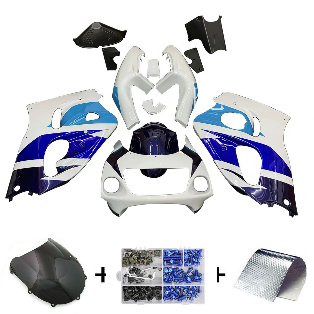 1996-1999 Suzuki GSXR 600/750 Amotopart Fairing Kit Generic #108