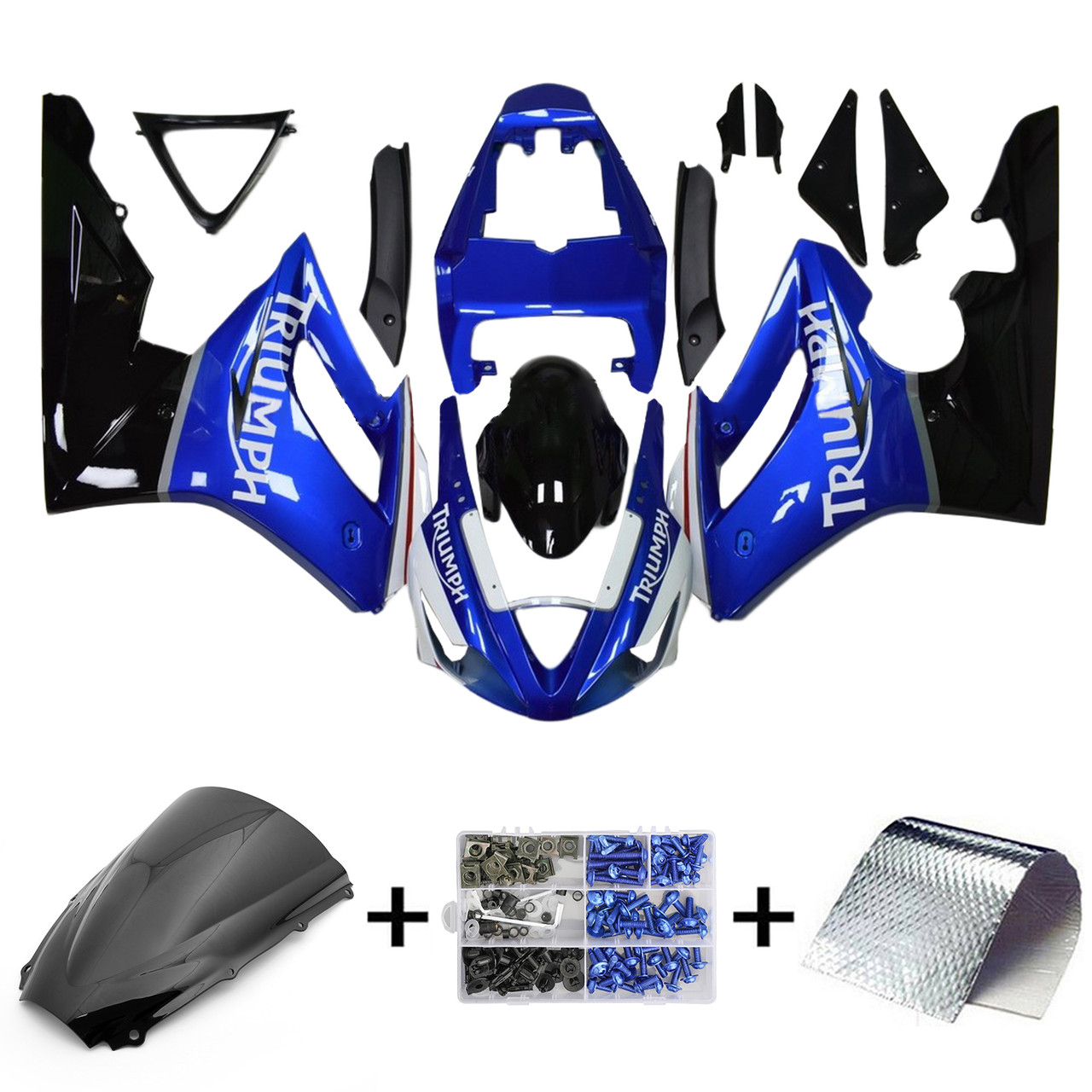 2006-2008 Triumph Daytona 675 Amotopart Fairing Kit Generic #114