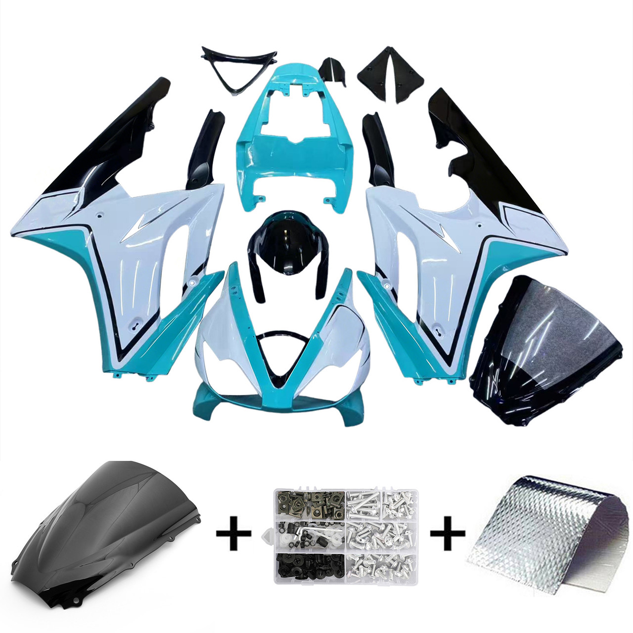 2006-2008 Triumph Daytona 675 Amotopart Fairing Kit Generic #118