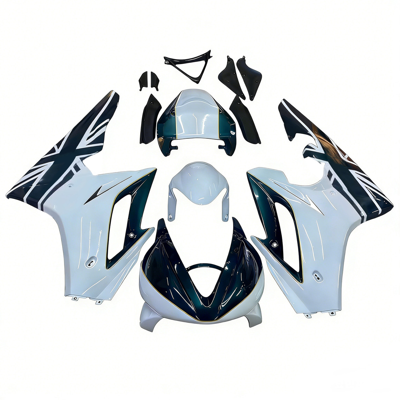 2006-2008 Triumph Daytona 675 Amotopart Fairing Kit Generic #133