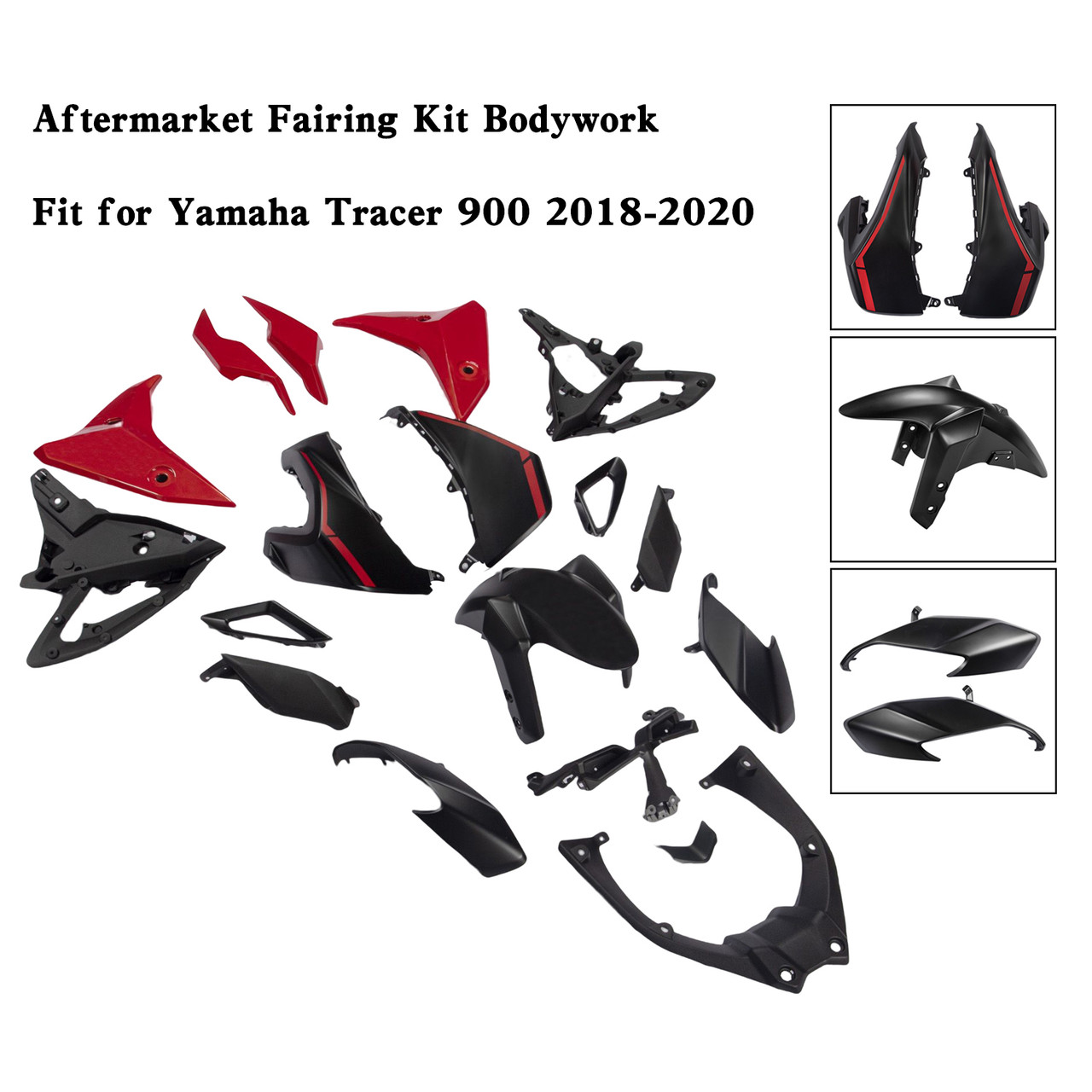 2018-2020 Yamaha Tracer 900 Amotopart Fairing Kit Generic #10